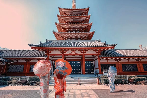 Tokyo: Senso-Ji Temple by Manjik Pictures