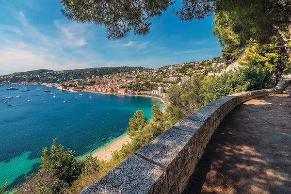 Coastlines: French Riviera Coast by Manjik Pictures