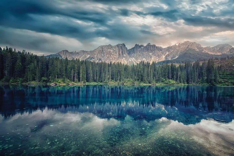 Dolomites In The Evening