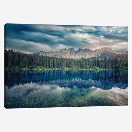 Dolomites In The Evening Canvas Print #EMN1138} by Manjik Pictures Canvas Artwork