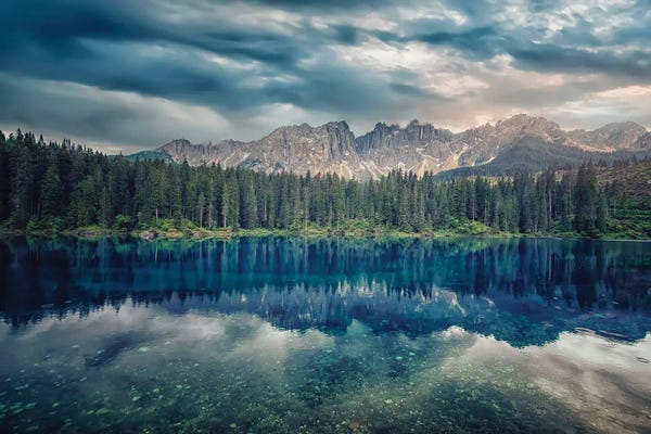 Dolomites In The Evening