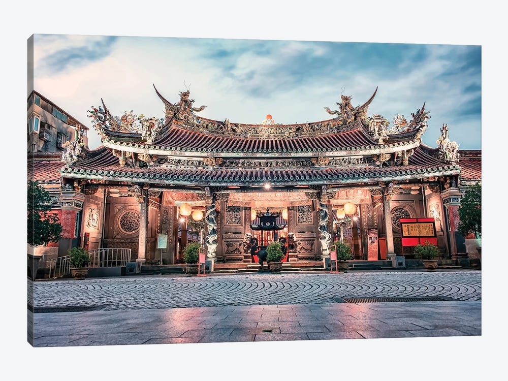 Dalongdong Baoan Temple by Manjik Pictures 1-piece Canvas Print