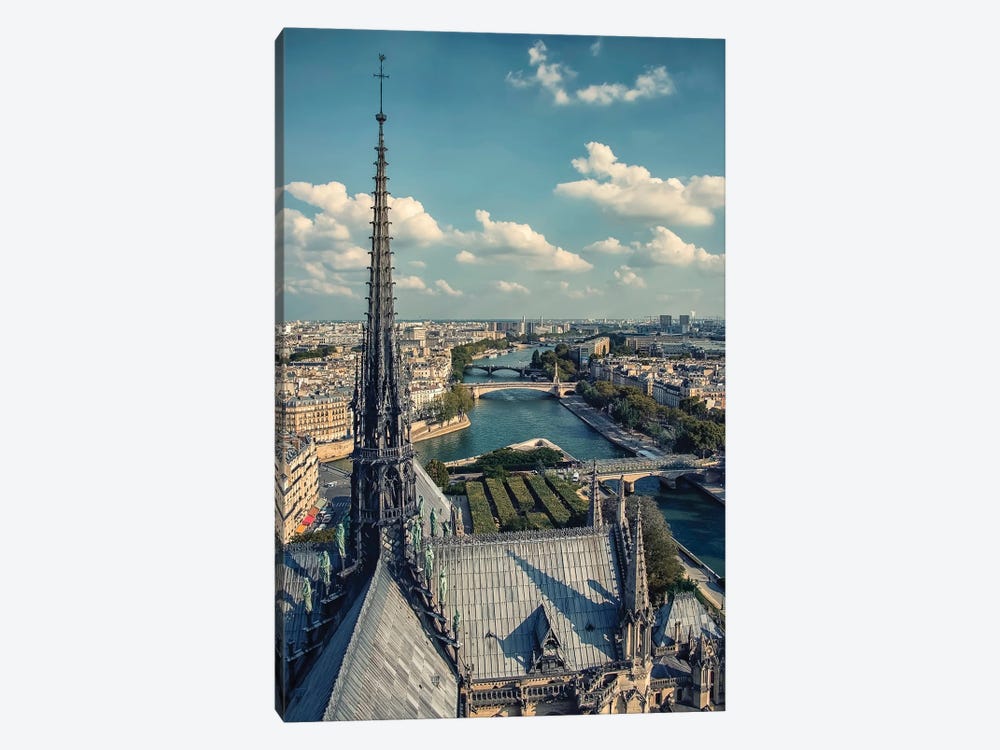 Notre-Dame Roof by Manjik Pictures 1-piece Canvas Wall Art