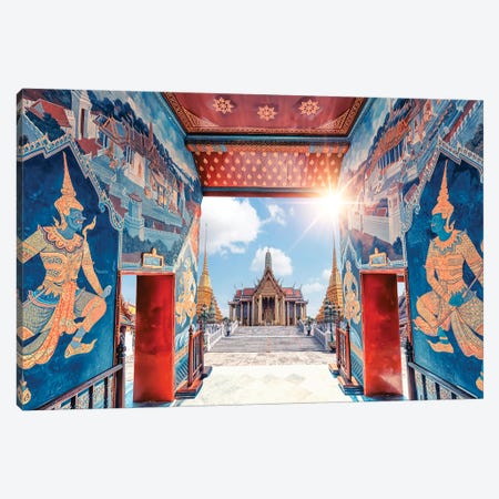 Colorful Grand Palace Canvas Print #EMN1148} by Manjik Pictures Art Print