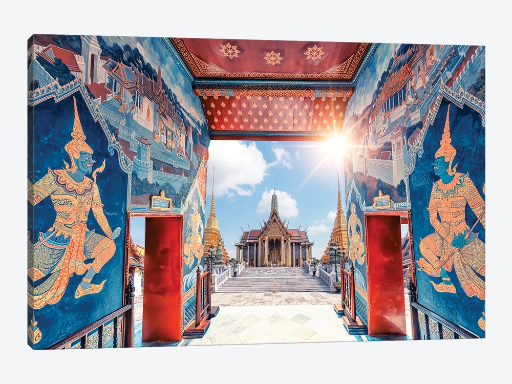 Colorful Grand Palace by Manjik Pictures 1-piece Art Print