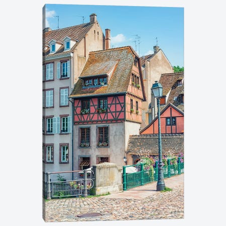 Strasbourg City Canvas Print #EMN1151} by Manjik Pictures Canvas Wall Art