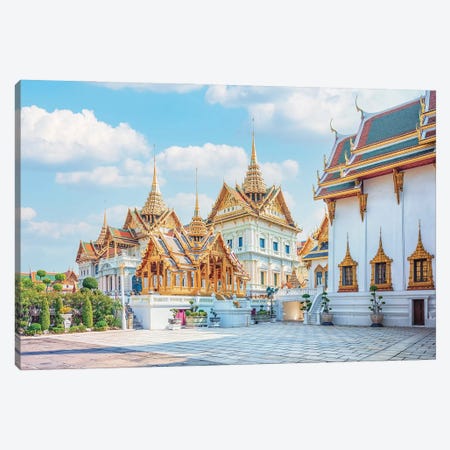 Royal Palace Of Bangkok Canvas Print #EMN1152} by Manjik Pictures Canvas Artwork