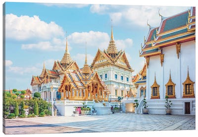 Royal Palace Of Bangkok Canvas Art Print - Bangkok