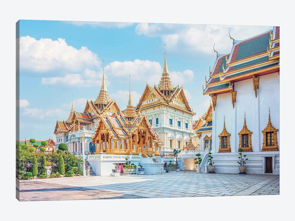 Royal Palace Of Bangkok by Manjik Pictures 1-piece Canvas Wall Art