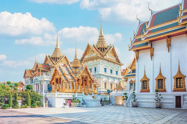 Castles & Palaces: Royal Palace Of Bangkok by Manjik Pictures