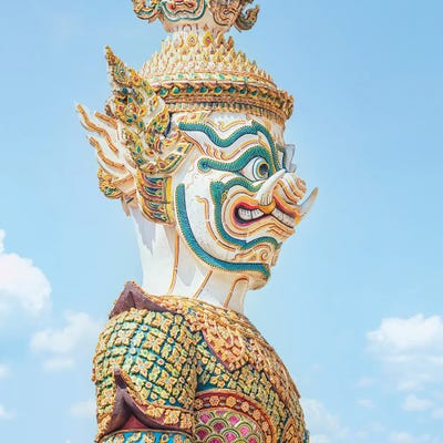 Giant Guardian by Manjik Pictures canvas print