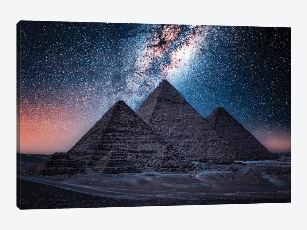 Egyptian Night by Manjik Pictures 1-piece Canvas Art