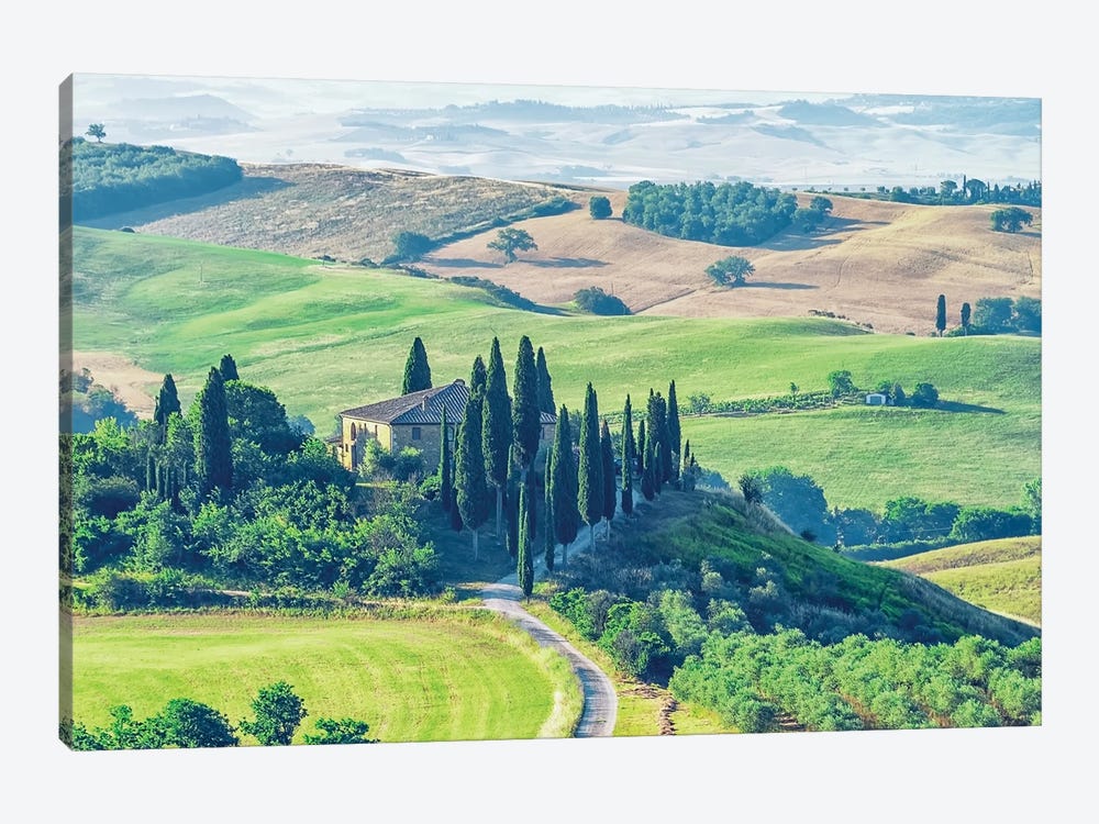 Morning In Tuscany by Manjik Pictures 1-piece Art Print