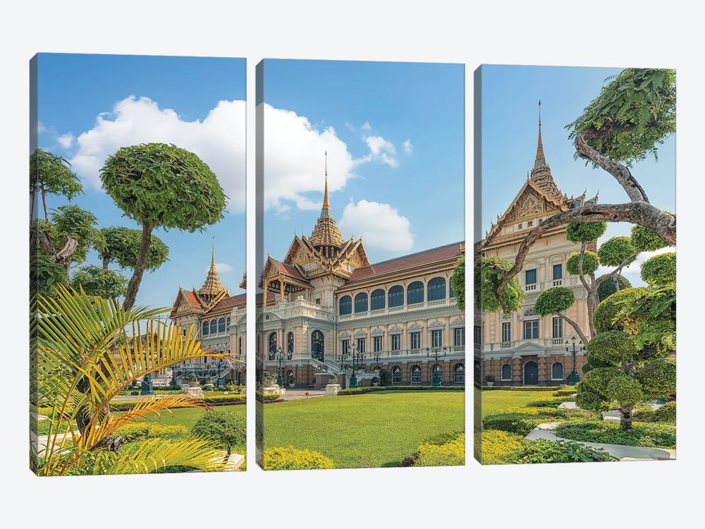 The Grand Palace by Manjik Pictures 3-piece Canvas Art