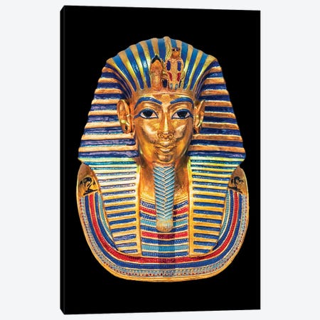 Mask Of Tutankhamun Canvas Print #EMN1163} by Manjik Pictures Canvas Art Print
