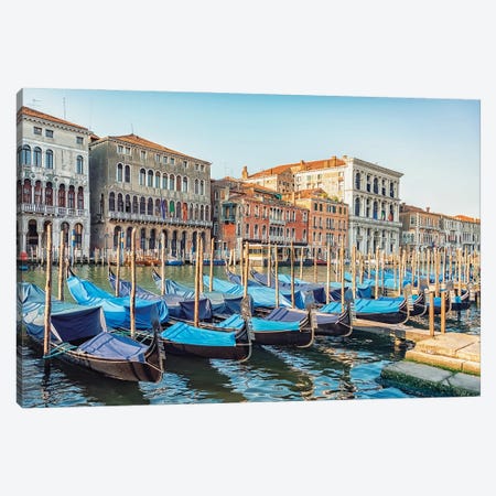 Venice Visit Canvas Print #EMN1165} by Manjik Pictures Canvas Wall Art