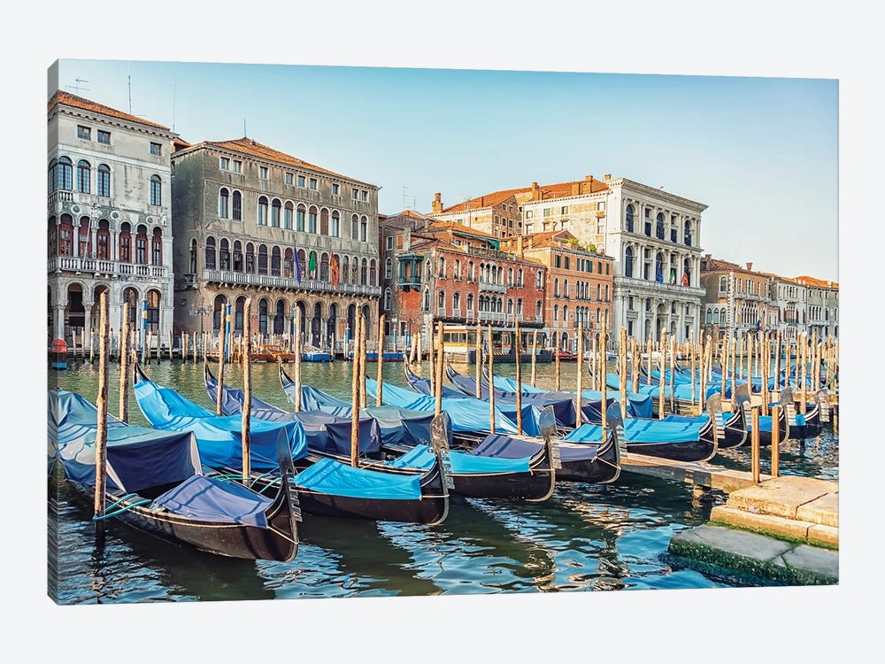 Venice Visit 1-piece Canvas Artwork