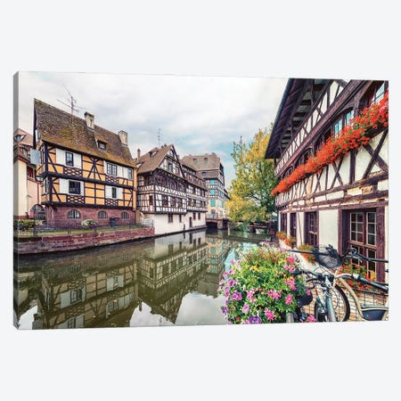 Strasbourg Canvas Print #EMN1170} by Manjik Pictures Canvas Wall Art