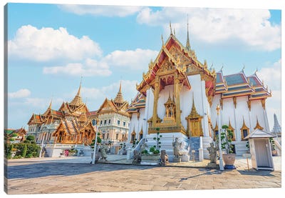 The Royal Grand Palace Canvas Art Print - Bangkok Art
