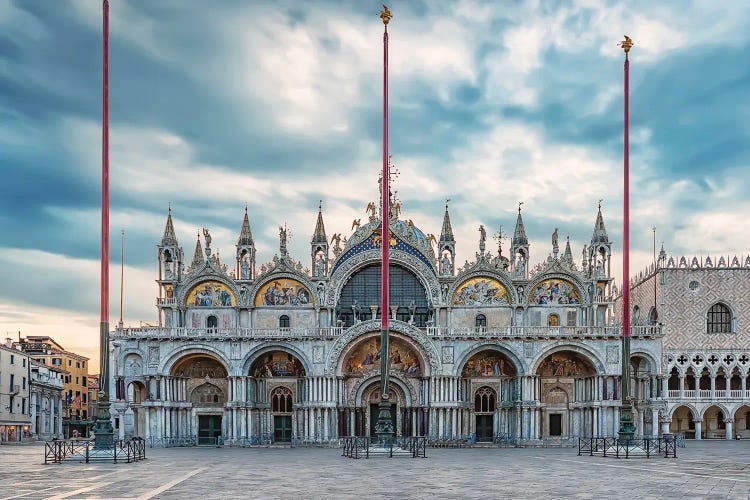 St Mark's Basilica by Manjik Pictures wall art