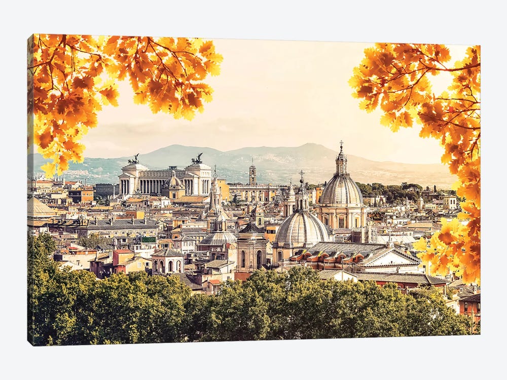 The Eternal City by Manjik Pictures 1-piece Canvas Art