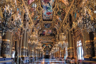 The Phantom Of The Opera by Manjik Pictures framed canvas print