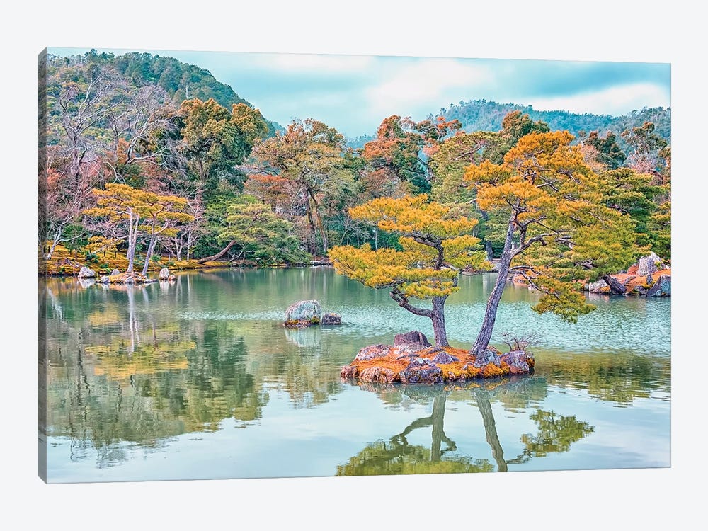 Japanese Garden by Manjik Pictures 1-piece Canvas Print