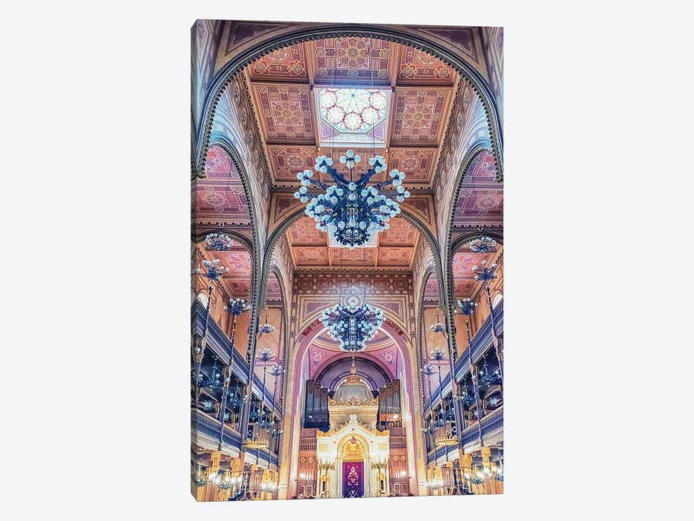Budapest Synagogue by Manjik Pictures 1-piece Art Print