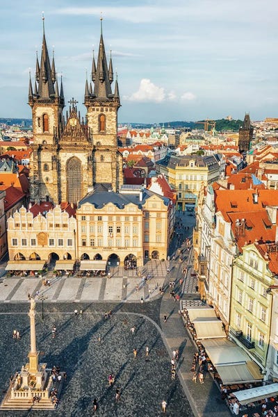 Old Town Square by Manjik Pictures canvas print