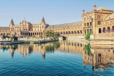 Seville Reflection by Manjik Pictures art print