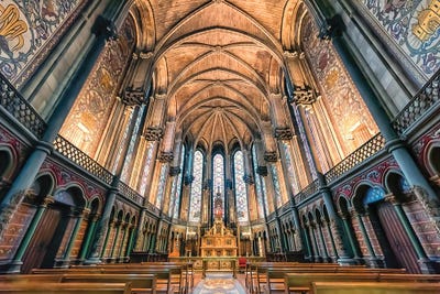 Lille Cathedral by Manjik Pictures canvas print