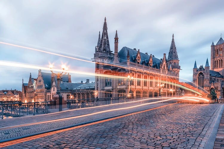 The City Of Ghent by Manjik Pictures wall art