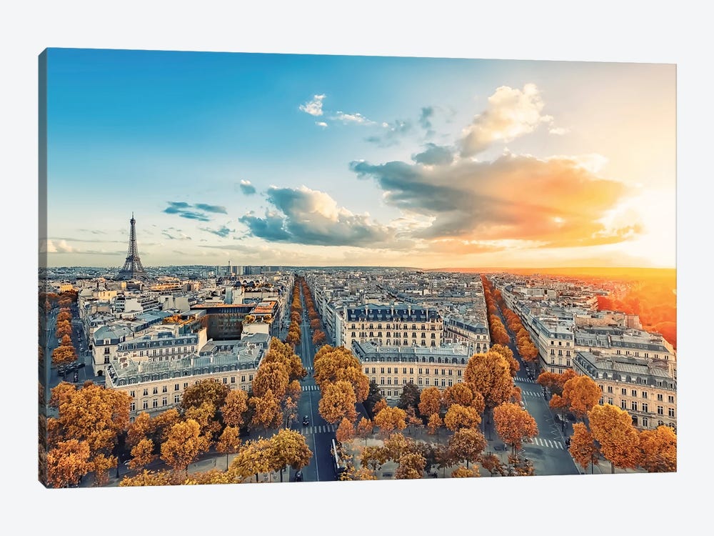 This Is Paris ! by Manjik Pictures 1-piece Canvas Wall Art