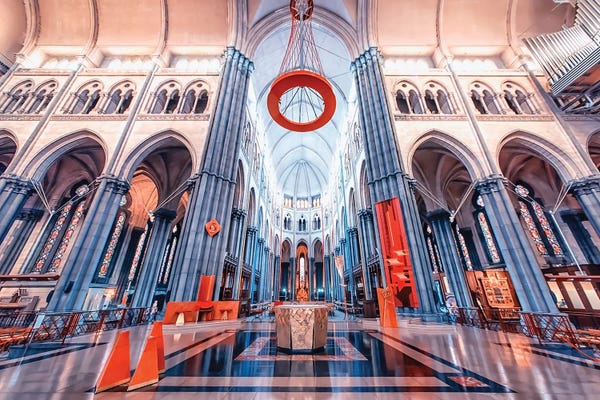 Cathedral In Lille