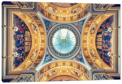 Cathedral Ceiling Canvas Art Print - Manjik Pictures