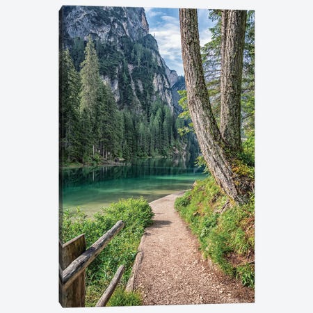 A Journey In The Dolomites Canvas Print #EMN1223} by Manjik Pictures Canvas Wall Art