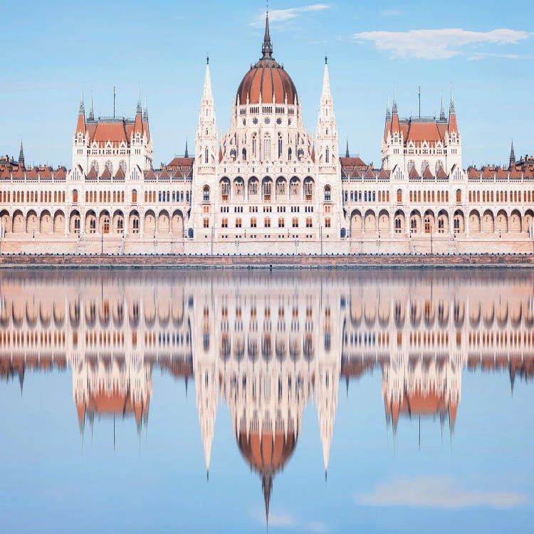 Hungarian Parliament Reflection