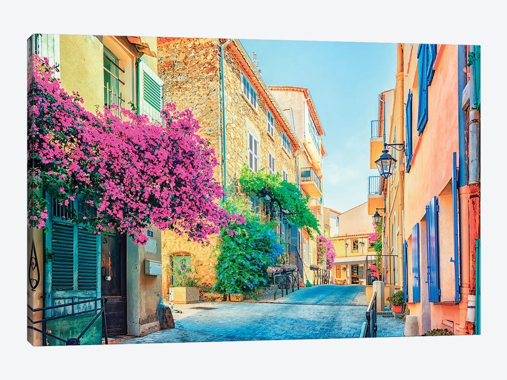 Saint-Tropez by Manjik Pictures 1-piece Canvas Artwork