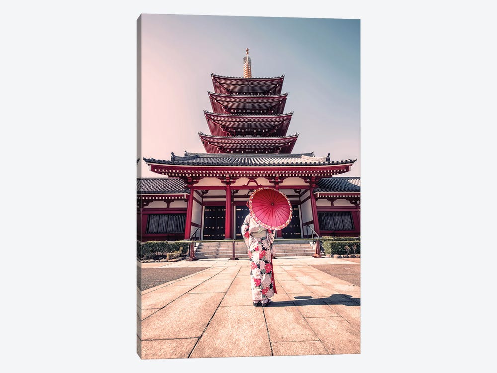 Traditional Tokyo by Manjik Pictures 1-piece Canvas Art Print