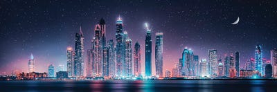 Under The Moonlight by Manjik Pictures canvas print