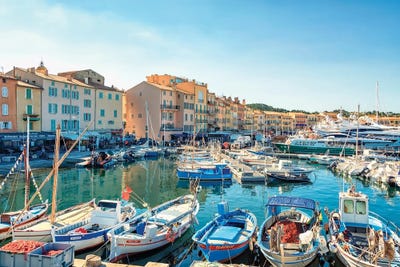Saint Tropez by Manjik Pictures canvas print