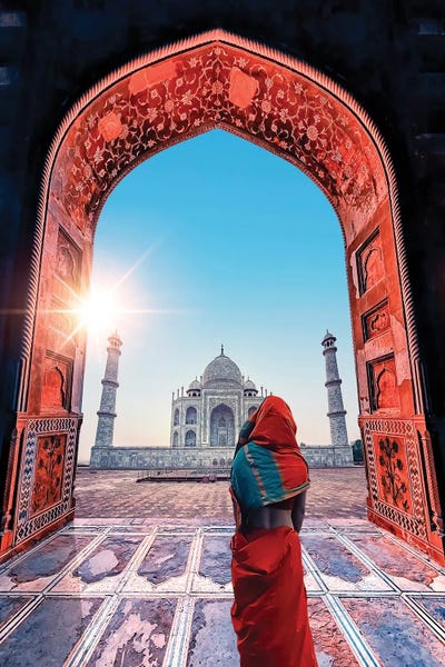 Taj Mahal: The Colors Of The Taj Mahal by Manjik Pictures