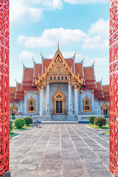 The Way To The Temple by Manjik Pictures canvas print