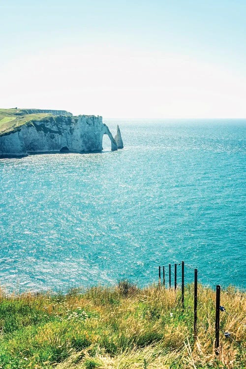 Normandy Coastline by Manjik Pictures wall art