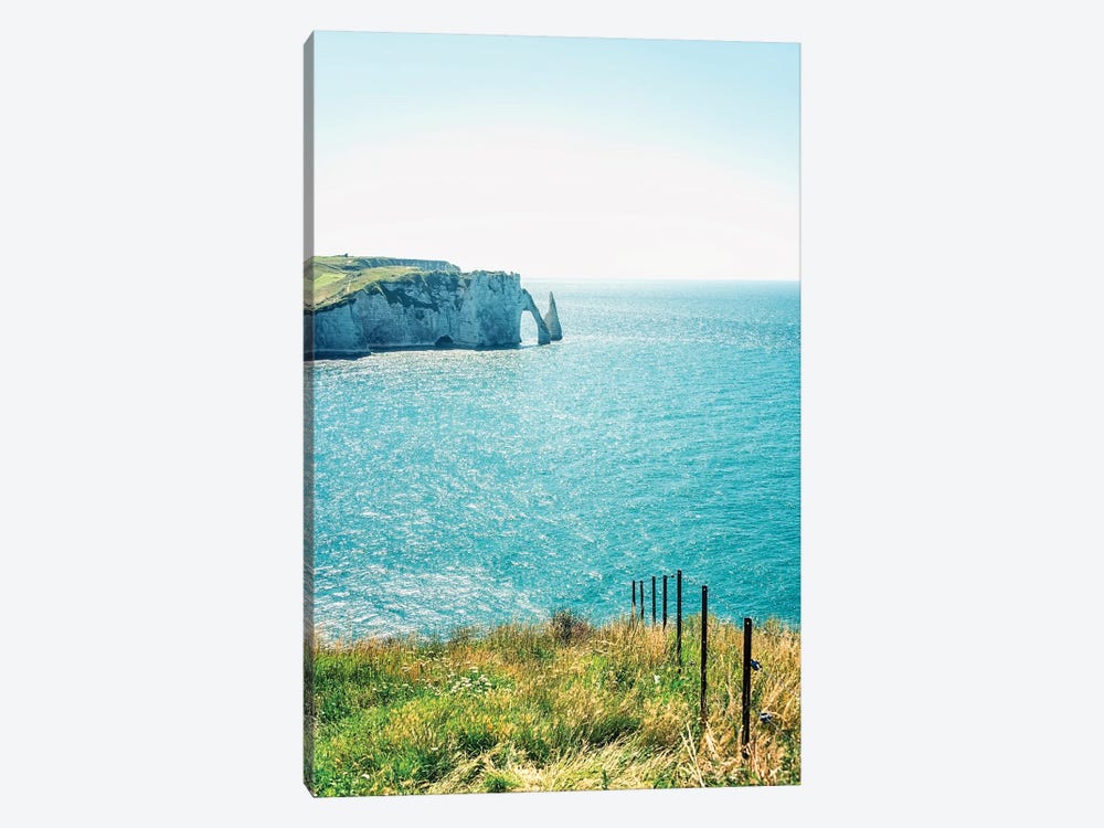 Normandy Coastline by Manjik Pictures 1-piece Canvas Art