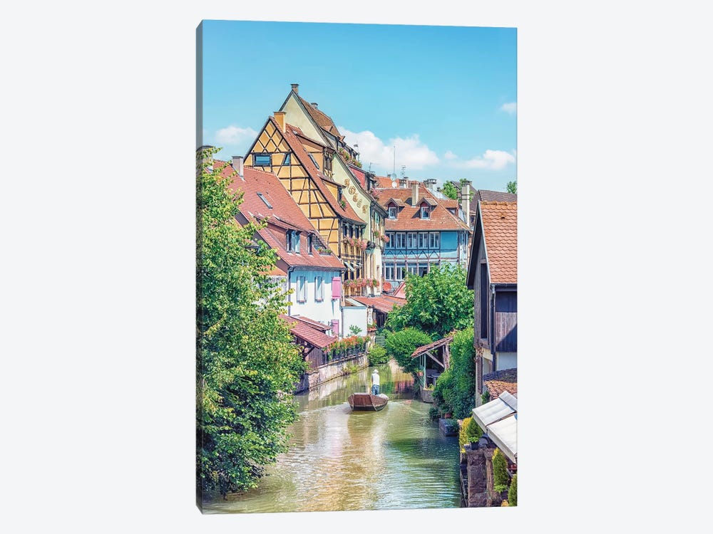 Canal In Colmar by Manjik Pictures 1-piece Canvas Print