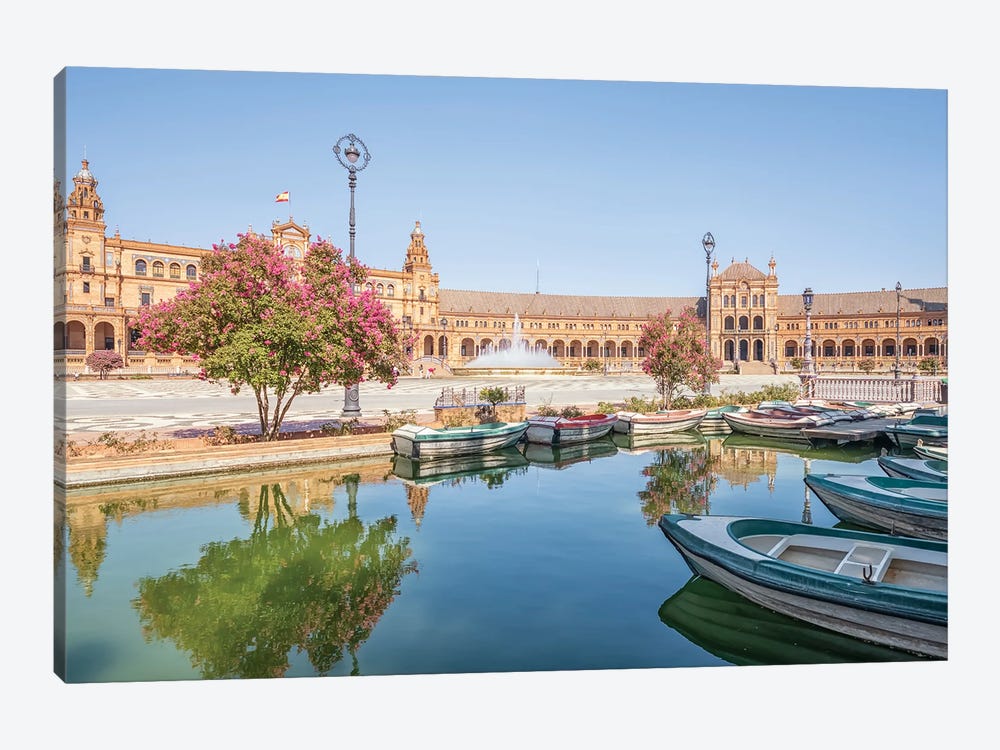 Summer In Seville by Manjik Pictures 1-piece Canvas Wall Art