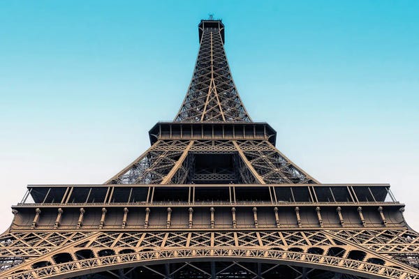 Canvas Print: Iron Architecture by Manjik Pictures