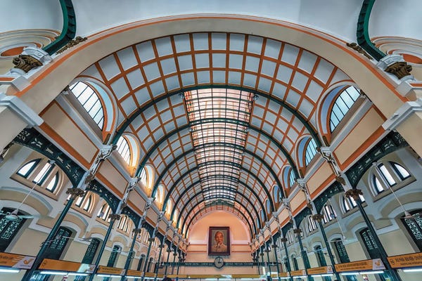 Ho Chi Minh City (Saigon): Saigon Central Post Office by Manjik Pictures
