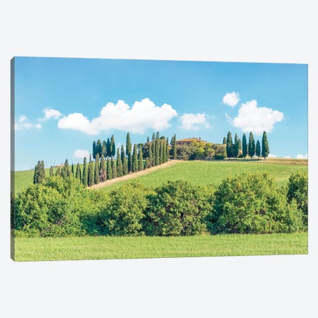 Tuscany Landscape Canvas Print #EMN1319} by Manjik Pictures Canvas Wall Art
